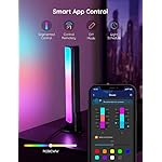 Govee Smart LED Light Bars, Work with Alexa and Google Assistant, RGBICWW WiFi TV Backlights with Scene and Music Modes for Gaming, Pictures, PC, Room Decoration - Image 5