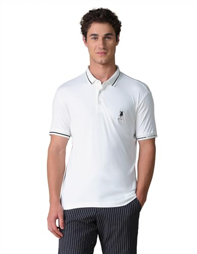 Image of U.s.Polo Association Men's Regular fit Solid Polo Shirt