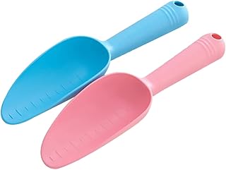 BCOATH 2 Pçs Comida De Gato Comida De Cachorro Pá Colher De Chá Colher De Comida De Plástico Colheres De Gato Recipientes De Silicone Colher De Cozinha De Silicone Copos Medidores De