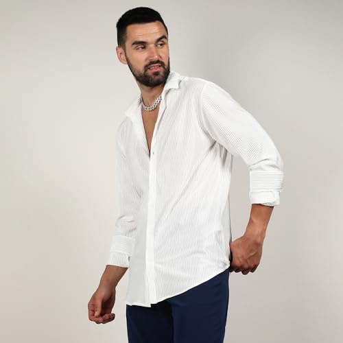 Image of Campus Sutra Men's Regular Fit Shirt