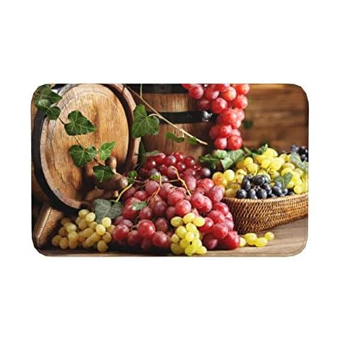PuseTaer Red Wine Barrel Door Mat Cover