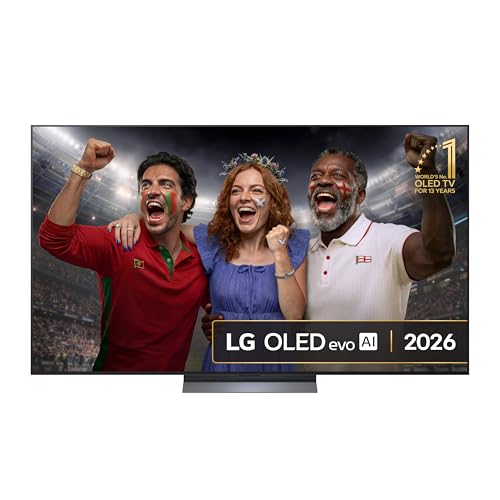 Image of LG OLED evo AI C6 77-inch 4K Smart TV - OLED77C65LA (α11 AI Processor 4K Gen3, 120Hz (VRR 165Hz), Dolby Vision, Dolby Atmos, FILMMAKER MODE™ [Model year 2026]