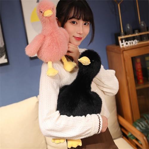 champracer Ente Kuscheltier, süßes Kuscheltier, Flauschig Weiche Entenplüsch, Duck Plüschtier, Geschenke für Mädchen und Jungen (35 cm,Gelb)