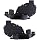 left rear&right front