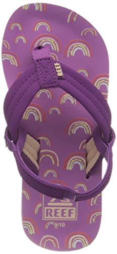 Reef Baby Girl's Little Ahi (Infant/Toddler/Little Kid) Purple Rainbow 9-10 Toddler M