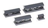 Kato Yard Buildings Kit for N Scale, Standard Gauge, UniTrack, SL era agent department style
