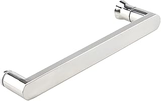 XFSHKJS Pulsante per Doccia per Bagno in Acciaio Inox per impieghi Pesanti Push Push Porta Maniglie, Full Finish Finish Shower Porta Maniglia per Foro da 300mm / 400mm / 440mm / 500mm (Size : 300mm)