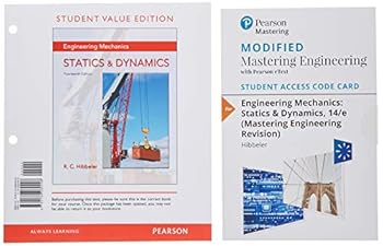 Loose Leaf Engineering Mechanics: Statics & Dynamics, Student Value Edition Plus Modified Mastering Engineering Revision with Pearson Etext -- Access Card Packag Book
