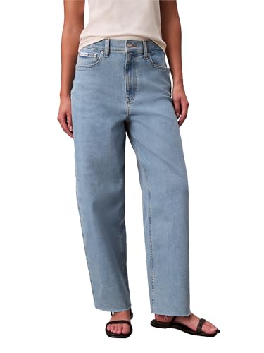 Calvin Klein Women's Barrel Fit Jeans2