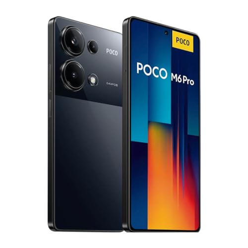 Xiaomi Poco M6 Pro - 12 GB RAM, 512 GB, 6,79", 5000 mAh, Svart