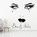 Blrpbc Adesivi da Parete Adesivi Murali Negozio di Barbiere Salone di Bellezza Parrucchiere Arte Salone di Bellezza Nail Stylist Nail Art Donna Regalo Personalizzato 86x87cm