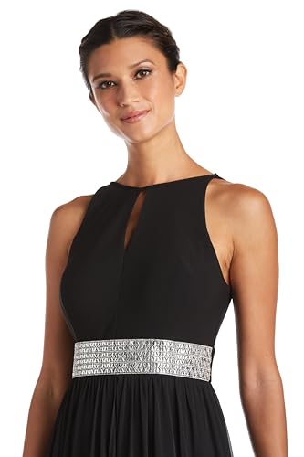 R&M Richards Women's Flowing Glam Evening Dress2