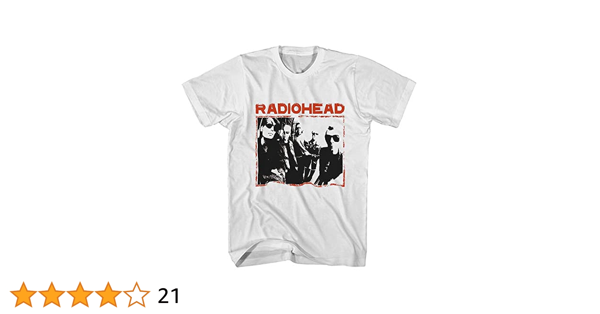 【2plan】Rock band color short sleeve t-shirt 41uRs8Of2wL.jpg_BO30,255,255,