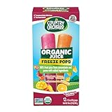 Kisko Freezies Country Orchard Organic Freeze Pops 100% Juice (Strawberry)