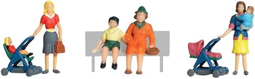 Escala HO para mamás y niños Woodland Scenics