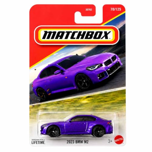 Image of Matchbox 1:64 Scale 2023 BMW M2 for 3 Years & Above 70 /125 (Purple)