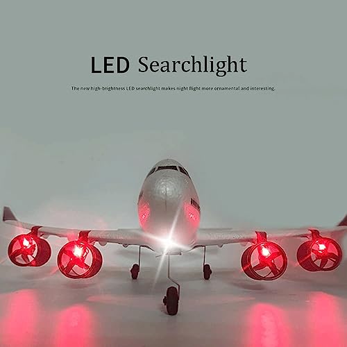 ZGDHWCR RC Airplane 2.4GHZ EPP Remote Control Plane Drop Resistant RC Aircraft 787 A380 Airliner Model Four Motor RC Airplane Drone Toy For Beginners Boys Flying Toys Gifts - Image 3