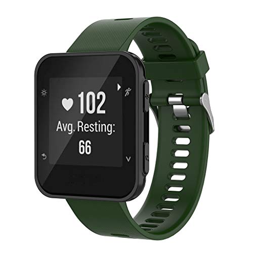 Pulseira De Relógio Suave Para Garmin Forerunner 35 30 35J ForeAthlete 35J Pulseiras De Relógio - Ex