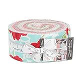 Little Snippets Jelly Roll 40 2.5-inch Strips by Bonnie & Camille for Moda Fabrics 55180JR