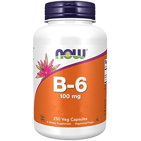 Now Foods Vitamine B6 100mg Cover