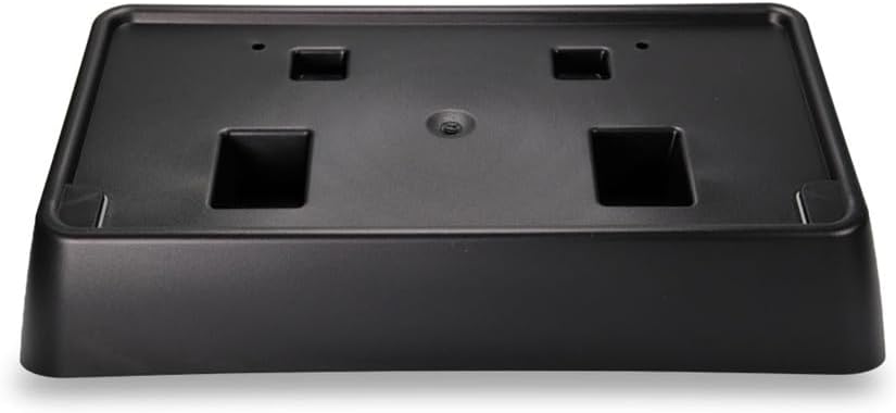 for Dodge Challenger License Plate Bracket 2015 16 17 18 19 20 21 2022 | Front | Textured Black | CH1068146 | 68175091AA