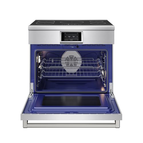 Image of THOR Kitchen 36 Inch Professional Induction Range with Tilt Panel Touch Control - Model XRI36E