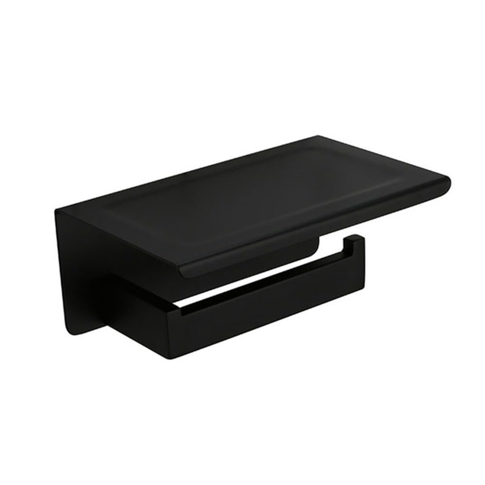 Ensemble accessoires de salle de bain de luxe en acier inoxydable noir mat VVW&LIU