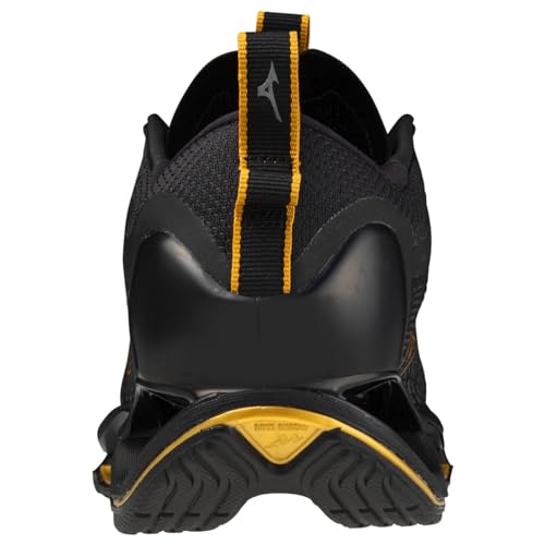 Tênis Mizuno Prophecy 13 Masculino Preto e Dourado (42)