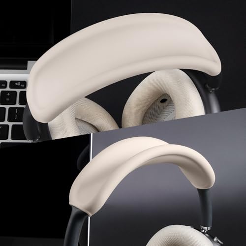 Image of SOULWIT Upgraded Headband Protector for AirPods Max (USB-C /Lightning), Sweat Proof Full Cover for Gym Workouts, (Easy Disassembly Required) - Starlight