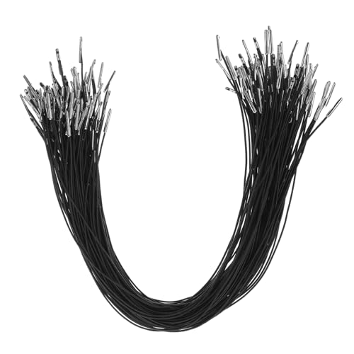 Veemoon 100pcs Elastic Hat Cord for Masks and Hoodies High Elasticity Easy Installation for All Stretch String for Crafting and Accessories