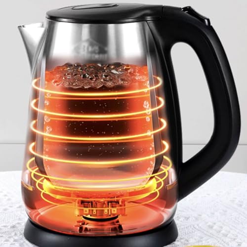 Tetera eléctrica de acero inoxidable con apagado automático miniatura 5