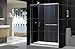 DreamLine Infinity-Z 34 in. D x 60 in. W x 74 3/4 in. H Clear Sliding Shower Door in Brushed Nickel and Right Drain White Base