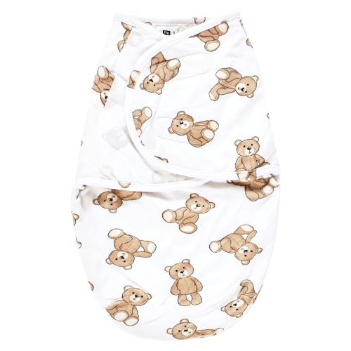 Image of Hudson Baby Unisex Baby Plush Faux Fur Swaddle Wrap