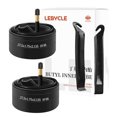 2 Stück Fahrradschlauch 20, 26, 27,5, 29, 4,4-5,4 cm, 700C 18-25C, Bike Inner Tube Schrader- und Presta-Ventil, 48, für MTB Rennrad (Schrader Valve 48, 27.5x1.75x2.125 AV48) 2 Stück Fahrradschlauch 20, 26, 27,5, 29, 4,4-5,4 cm, 700C 18-25C, Bike Inner Tube Schrader- und Presta-Ventil, 48, für MTB Rennrad (Schrader Valve 48, 27.5x1.75x2.125 AV48)