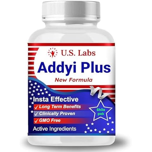 US Labs Addyi Plus Capsules - FDA Approved Ayurvedic Formula
