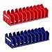 WORKPRO 2-Pack Plier Organizer Rack, Pliers Holder and Cutter Organizers with Non-Slip Rubber Base, 20-Slot Tool Box Organizer, Tool Drawer Organizer, Tool Storage, Plier Rack (Pliers Not Included)