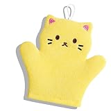 omiinitio Kinderfreundliche Peeling Badehandschuhe Nicht Scheuernde Materialien Badepeeling Hilfsmittel Zur Elternbeteiligung Verbessert Den Hautkomfort Nicht Reizender Duschhandschuh Für Kinder