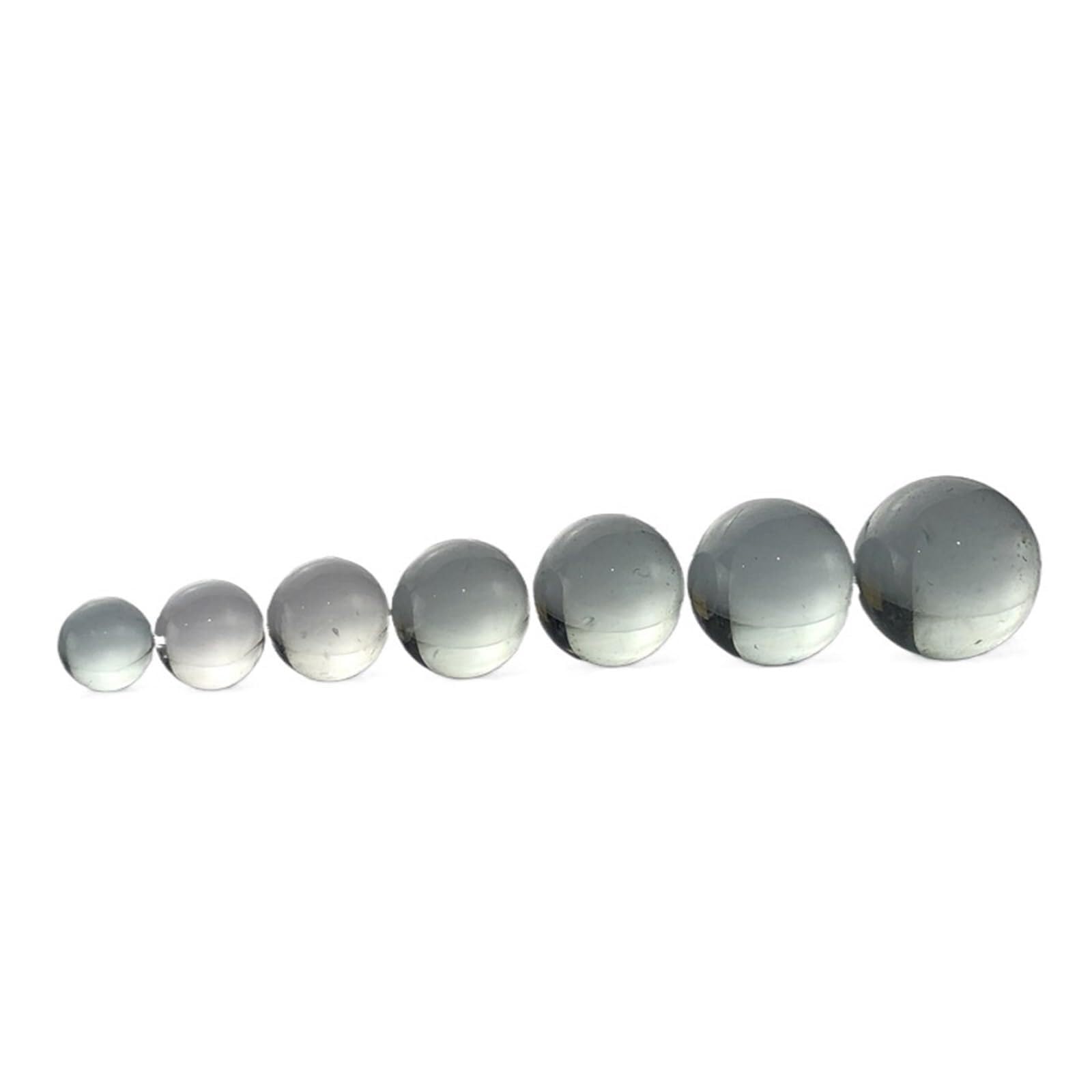 50–5000 Stück Massive Glaskugeln 6–25 Mm – Transparente Hochpräzise Hitzebeständige Kugeln Für Aquarien(16mm - 200pcs)
