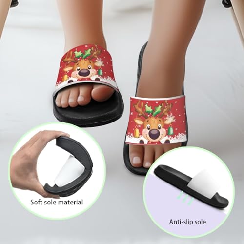 Image of Slides for Boys Girls Quick Drying Kids Slides Sandals Non-Slip