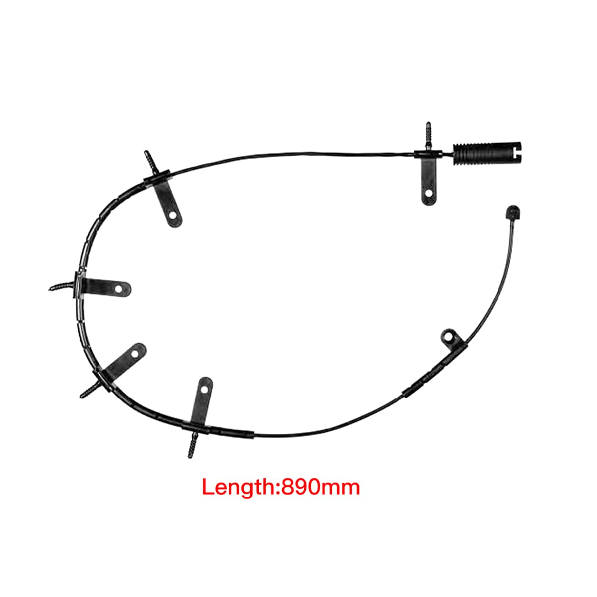 Sensore di usura pastiglie freni anteriori posteriori 2 pezzi per Mini R50 R53 Cabriolet R52 2001-2007