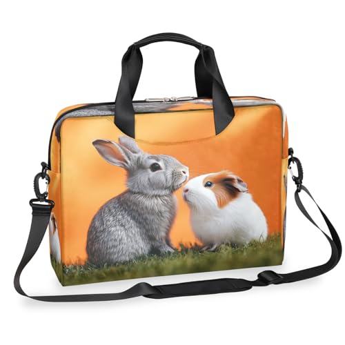 Sacoche pc 13-16 pouces lapin cochon d'inde xl pour le bureau et fac
