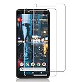 for Google Pixel 2 Clear Screen Protector - [2Pack] HD Stronger Screen Protector Tempered Glass for...
