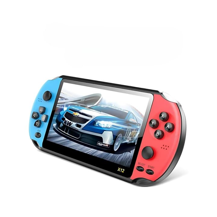 (Special 10 Years Warranty) X7 Plus 5.1 Handheld Game Console | 8GB Memory, 10000 Games, MP5 Controller | Portable Retro Gaming, Dual Rocker Joystick | Best Gift for Kids