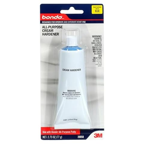 Bondo Cream Hardener, 2.75 Oz, For Use With All Bondo Fillers, Putties & Glaze, All-Purpose, Easy Mixing Produces a Quicker Hardener & Filler Blend (20058) Cover