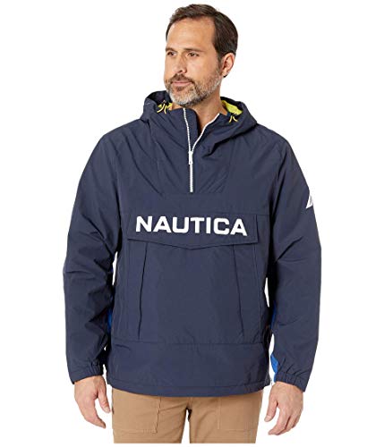Nautica Hooded Outerwear Blue XL