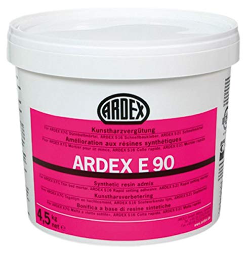 ARDEX E90 Kunstharzvergütung 4,5 kg - Zur Herstellung eines hochverformbaren, wasserabweisenden Kleberbettes (S2-Kleber).