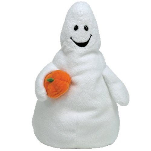 Ty Beanie Pluffies - Shudder The Halloween Ghost 9"