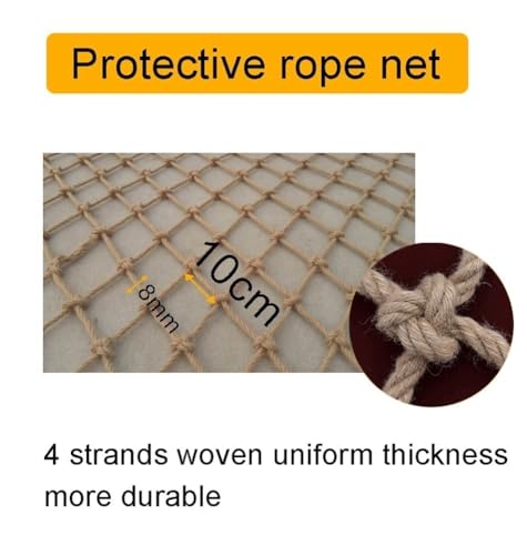 Filet de protection authentique en chanvre pour bâtiment durable