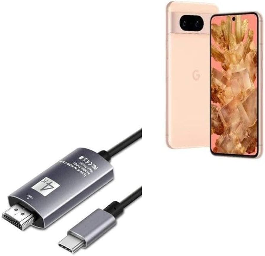 Amazon | BoxWaveケーブル Google Pixel 8a対応 - SmartDisplay