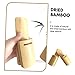Yardwe 8 Pcs Natural Allegro Clappers Traditional Chinese Hand Percussion Instruments Practice and Performances Easy to Carry and Use